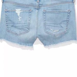 American Eagle t Level Low-Rise Denim Short Short